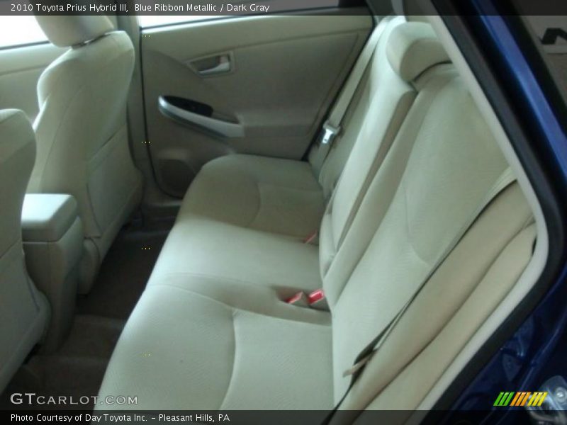 Blue Ribbon Metallic / Dark Gray 2010 Toyota Prius Hybrid III