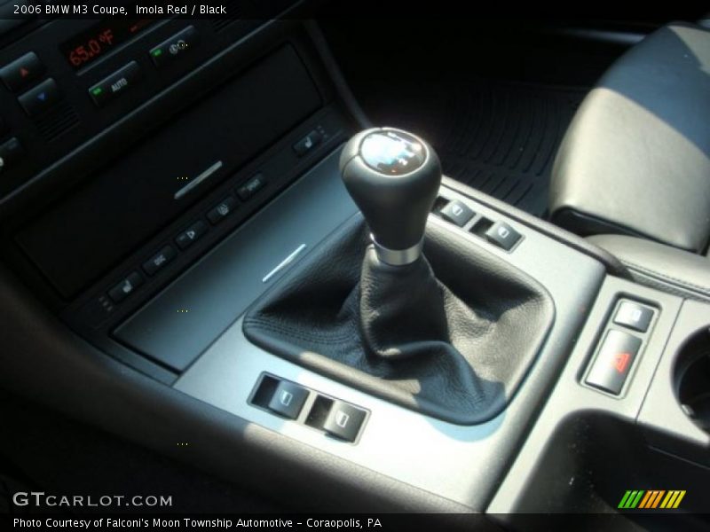Imola Red / Black 2006 BMW M3 Coupe