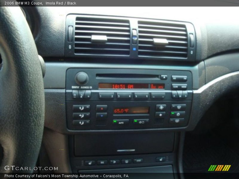 Imola Red / Black 2006 BMW M3 Coupe