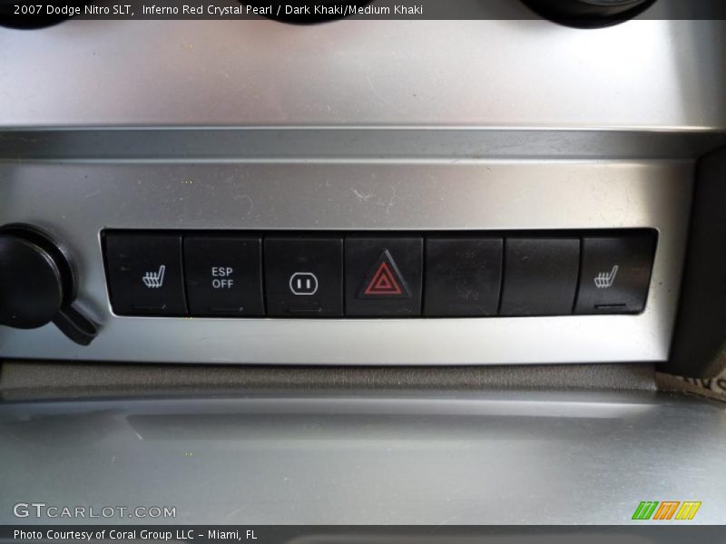 Inferno Red Crystal Pearl / Dark Khaki/Medium Khaki 2007 Dodge Nitro SLT