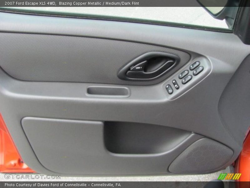 Blazing Copper Metallic / Medium/Dark Flint 2007 Ford Escape XLS 4WD
