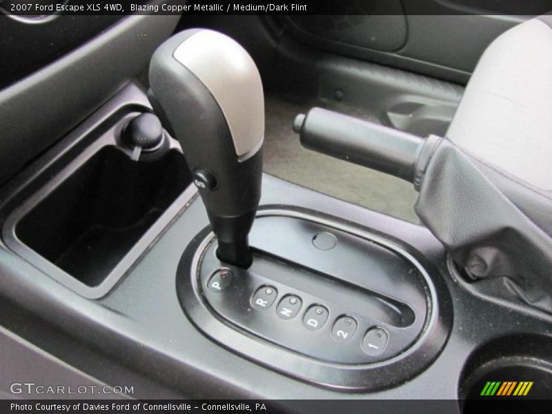 Blazing Copper Metallic / Medium/Dark Flint 2007 Ford Escape XLS 4WD