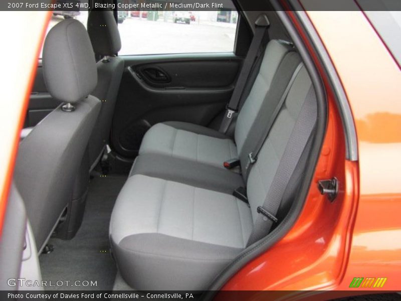 Blazing Copper Metallic / Medium/Dark Flint 2007 Ford Escape XLS 4WD