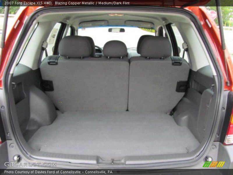 Blazing Copper Metallic / Medium/Dark Flint 2007 Ford Escape XLS 4WD