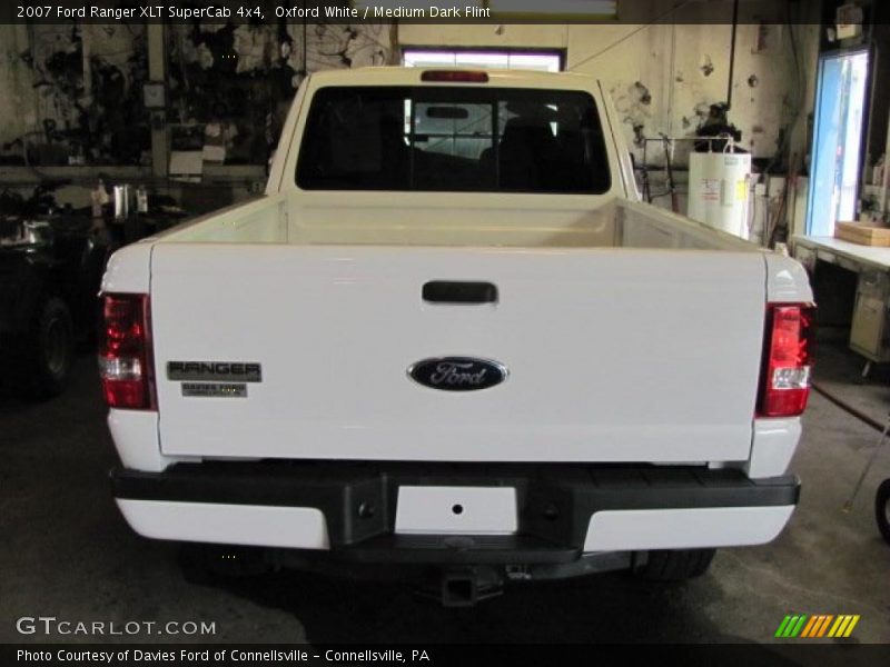 Oxford White / Medium Dark Flint 2007 Ford Ranger XLT SuperCab 4x4