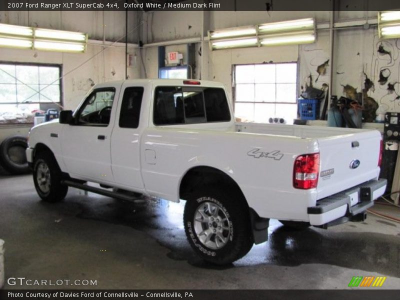 Oxford White / Medium Dark Flint 2007 Ford Ranger XLT SuperCab 4x4