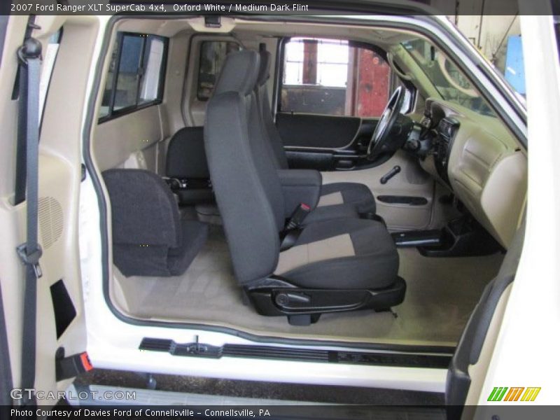 Oxford White / Medium Dark Flint 2007 Ford Ranger XLT SuperCab 4x4