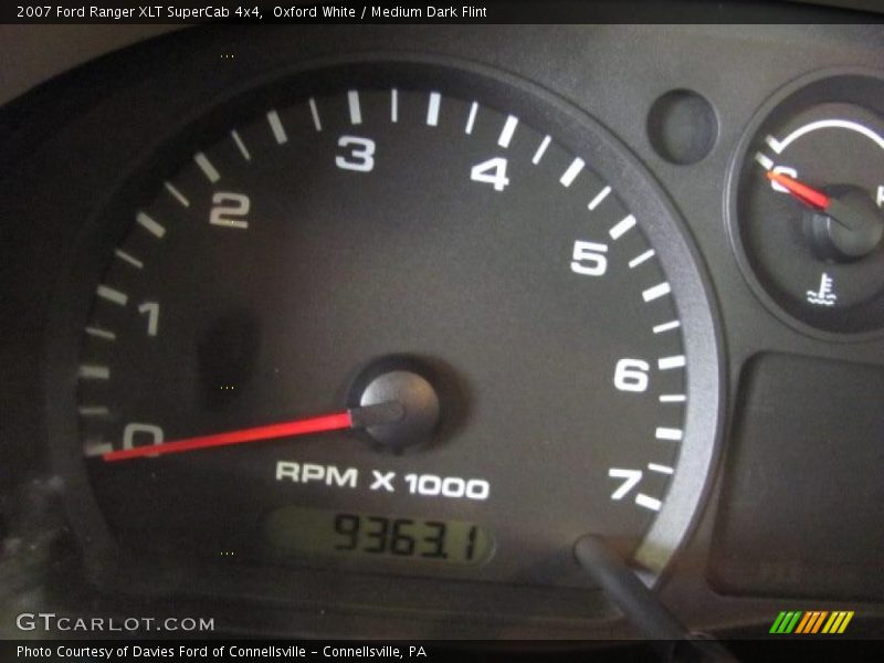 Oxford White / Medium Dark Flint 2007 Ford Ranger XLT SuperCab 4x4
