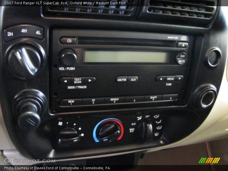 Oxford White / Medium Dark Flint 2007 Ford Ranger XLT SuperCab 4x4