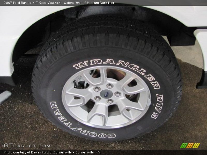 Oxford White / Medium Dark Flint 2007 Ford Ranger XLT SuperCab 4x4