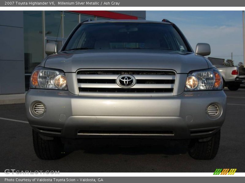 Millenium Silver Metallic / Ash Gray 2007 Toyota Highlander V6