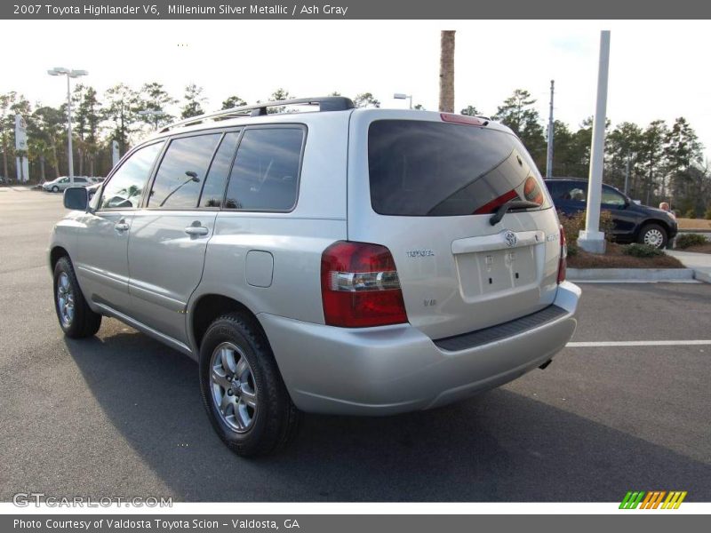 Millenium Silver Metallic / Ash Gray 2007 Toyota Highlander V6