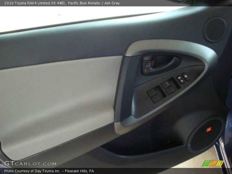 Pacific Blue Metallic / Ash Gray 2010 Toyota RAV4 Limited V6 4WD