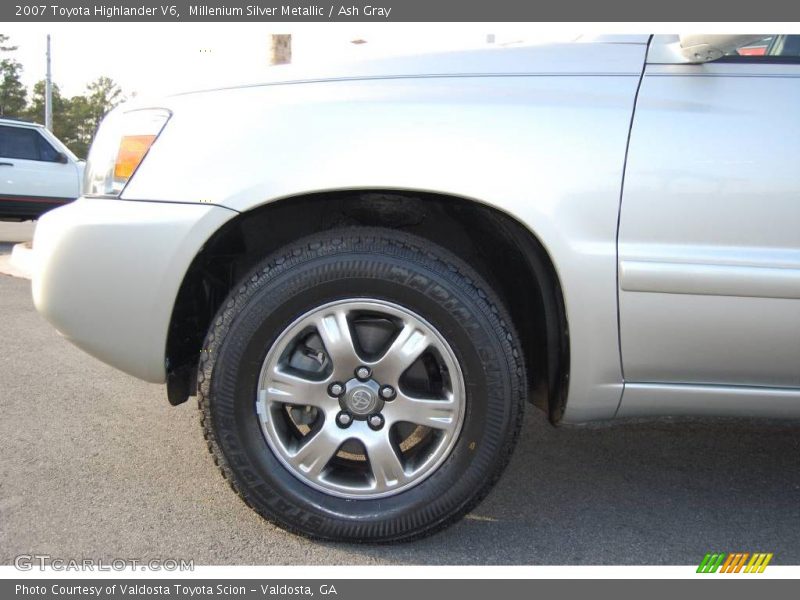 Millenium Silver Metallic / Ash Gray 2007 Toyota Highlander V6