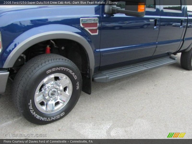 Dark Blue Pearl Metallic / Ebony 2008 Ford F250 Super Duty FX4 Crew Cab 4x4