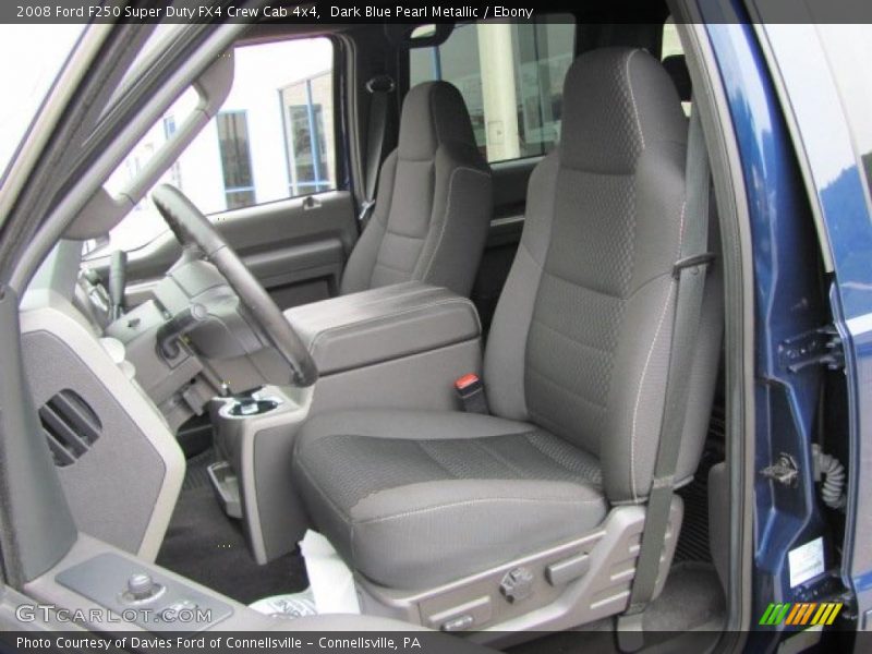 Dark Blue Pearl Metallic / Ebony 2008 Ford F250 Super Duty FX4 Crew Cab 4x4