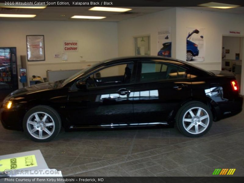 Kalapana Black / Black 2010 Mitsubishi Galant Sport Edition