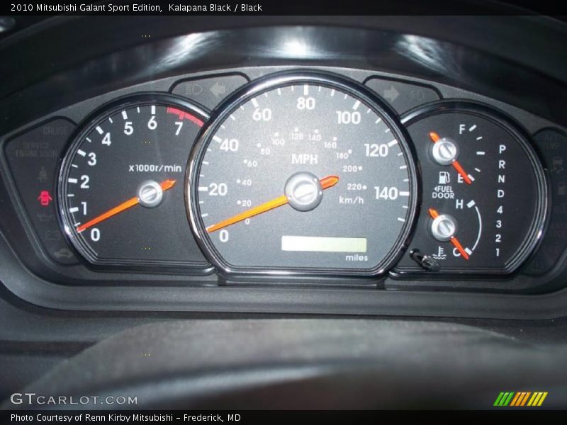 Kalapana Black / Black 2010 Mitsubishi Galant Sport Edition