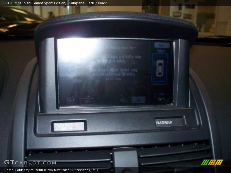 Kalapana Black / Black 2010 Mitsubishi Galant Sport Edition