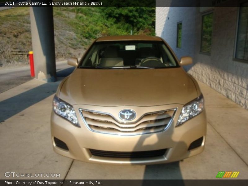 Sandy Beach Metallic / Bisque 2011 Toyota Camry LE