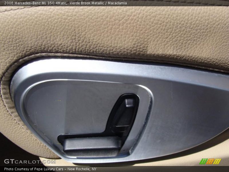 Verde Brook Metallic / Macadamia 2008 Mercedes-Benz ML 350 4Matic