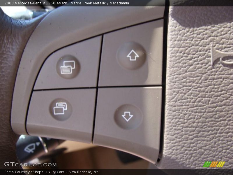 Verde Brook Metallic / Macadamia 2008 Mercedes-Benz ML 350 4Matic