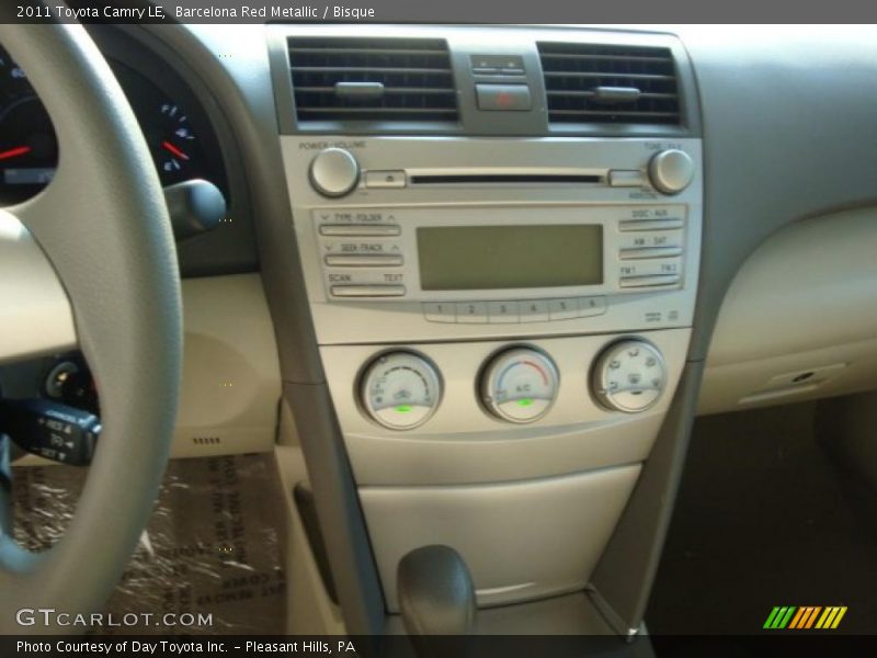 Barcelona Red Metallic / Bisque 2011 Toyota Camry LE