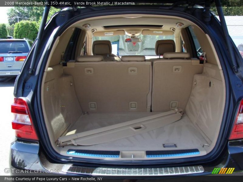 Verde Brook Metallic / Macadamia 2008 Mercedes-Benz ML 350 4Matic