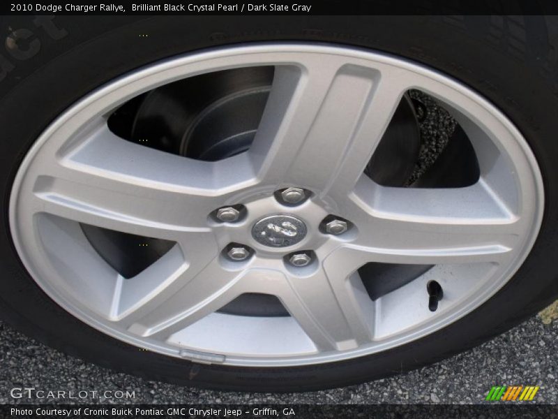 Brilliant Black Crystal Pearl / Dark Slate Gray 2010 Dodge Charger Rallye