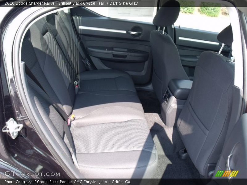 Brilliant Black Crystal Pearl / Dark Slate Gray 2010 Dodge Charger Rallye