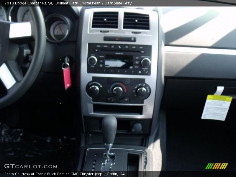 Brilliant Black Crystal Pearl / Dark Slate Gray 2010 Dodge Charger Rallye