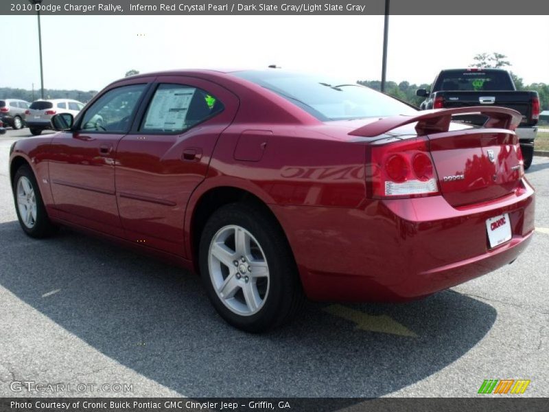 Inferno Red Crystal Pearl / Dark Slate Gray/Light Slate Gray 2010 Dodge Charger Rallye