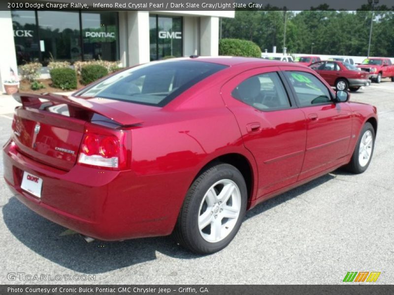 Inferno Red Crystal Pearl / Dark Slate Gray/Light Slate Gray 2010 Dodge Charger Rallye