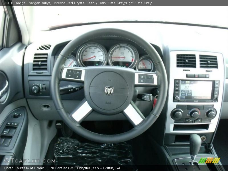 Inferno Red Crystal Pearl / Dark Slate Gray/Light Slate Gray 2010 Dodge Charger Rallye