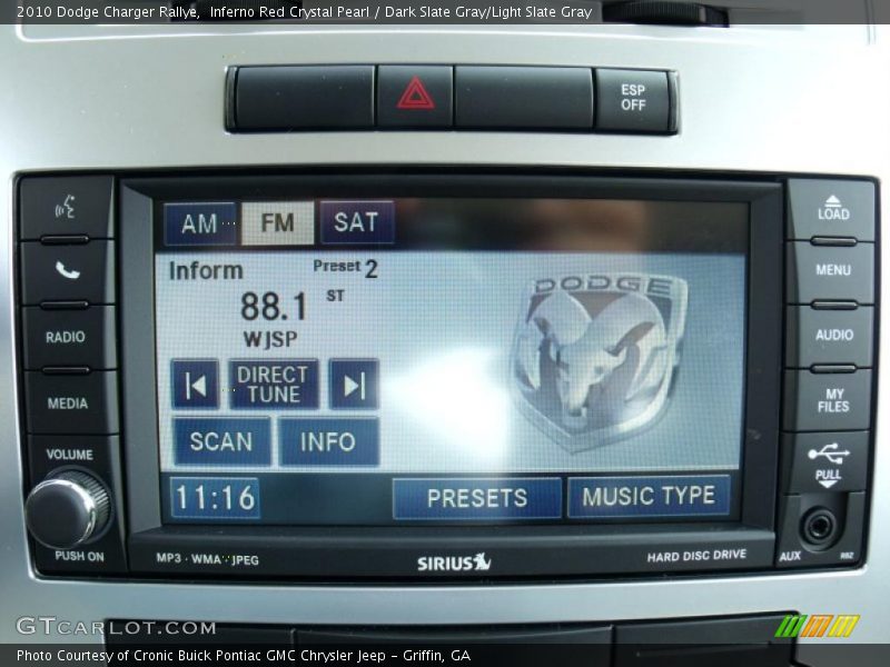Inferno Red Crystal Pearl / Dark Slate Gray/Light Slate Gray 2010 Dodge Charger Rallye