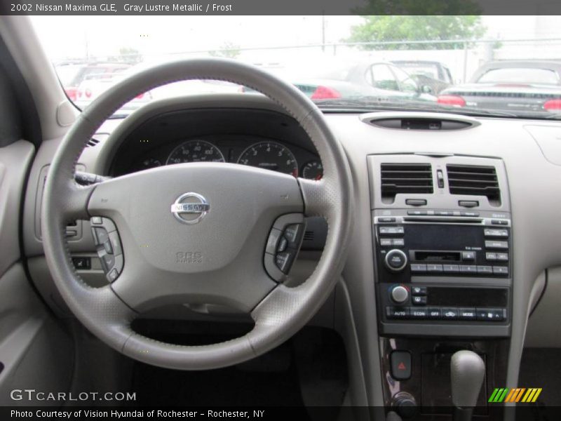 Gray Lustre Metallic / Frost 2002 Nissan Maxima GLE