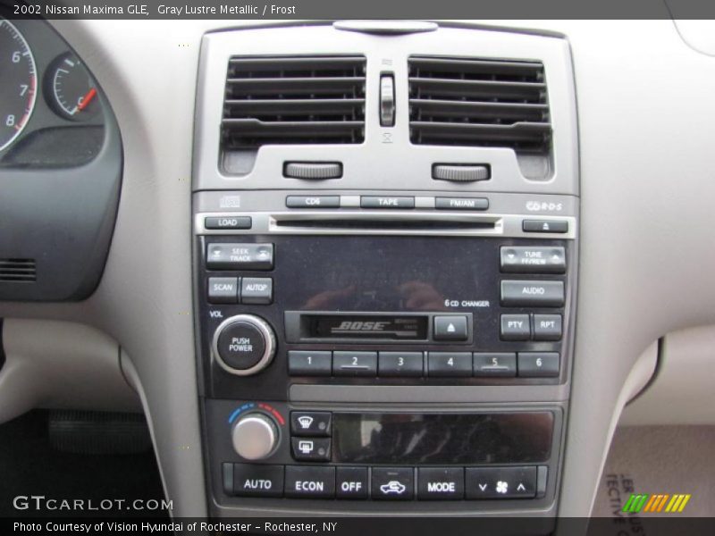 Gray Lustre Metallic / Frost 2002 Nissan Maxima GLE