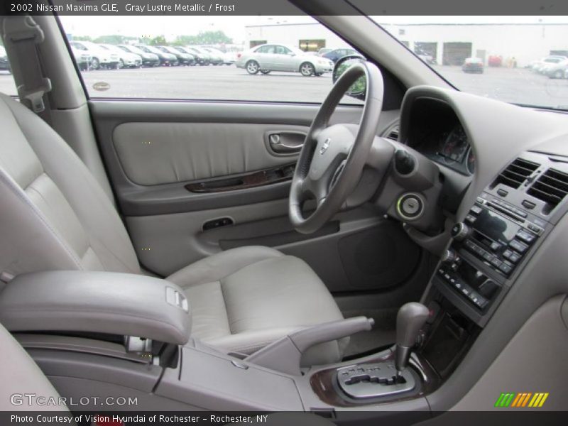 Gray Lustre Metallic / Frost 2002 Nissan Maxima GLE