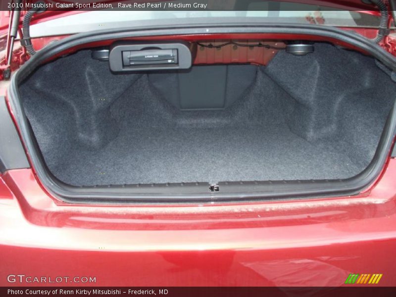 Rave Red Pearl / Medium Gray 2010 Mitsubishi Galant Sport Edition