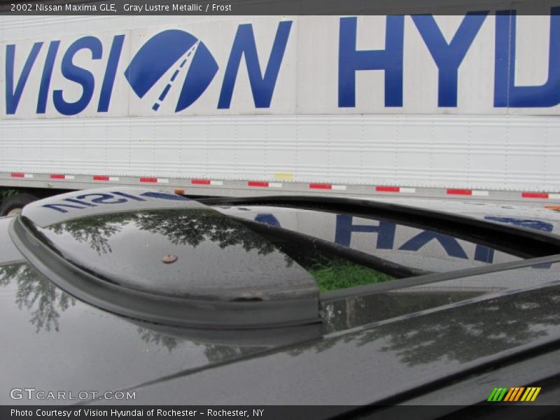 Gray Lustre Metallic / Frost 2002 Nissan Maxima GLE