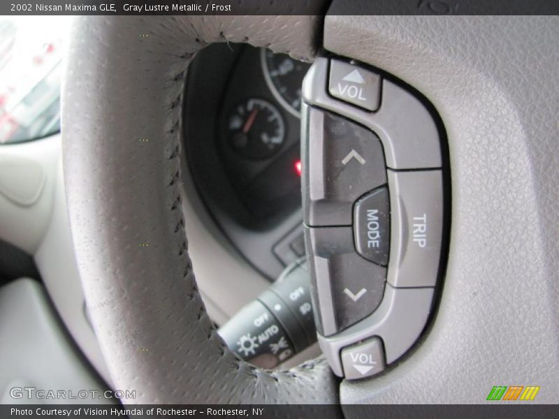 Gray Lustre Metallic / Frost 2002 Nissan Maxima GLE