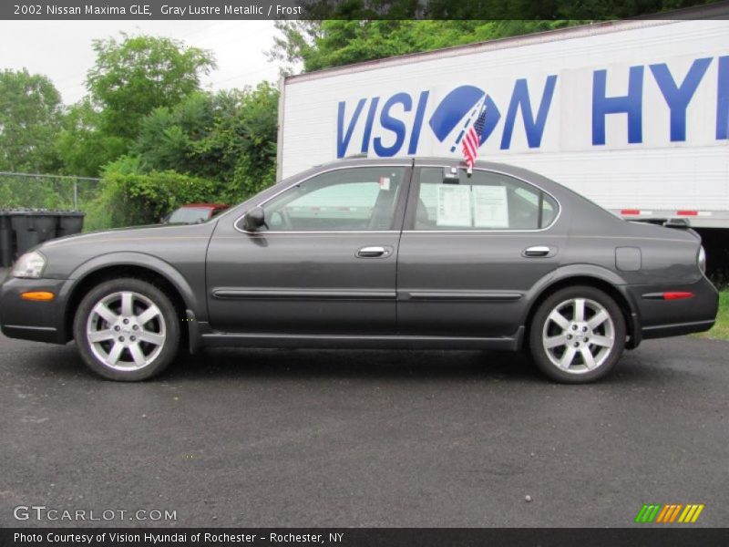 Gray Lustre Metallic / Frost 2002 Nissan Maxima GLE