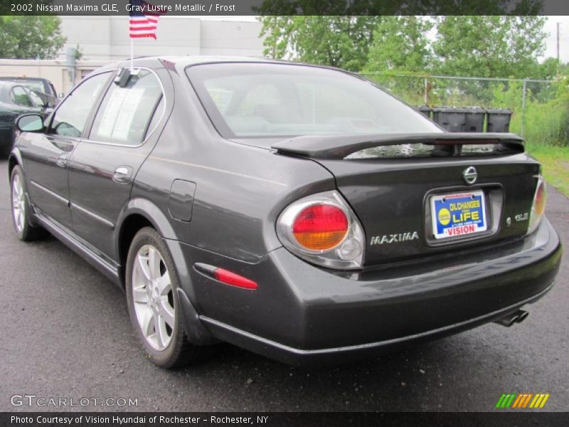 Gray Lustre Metallic / Frost 2002 Nissan Maxima GLE