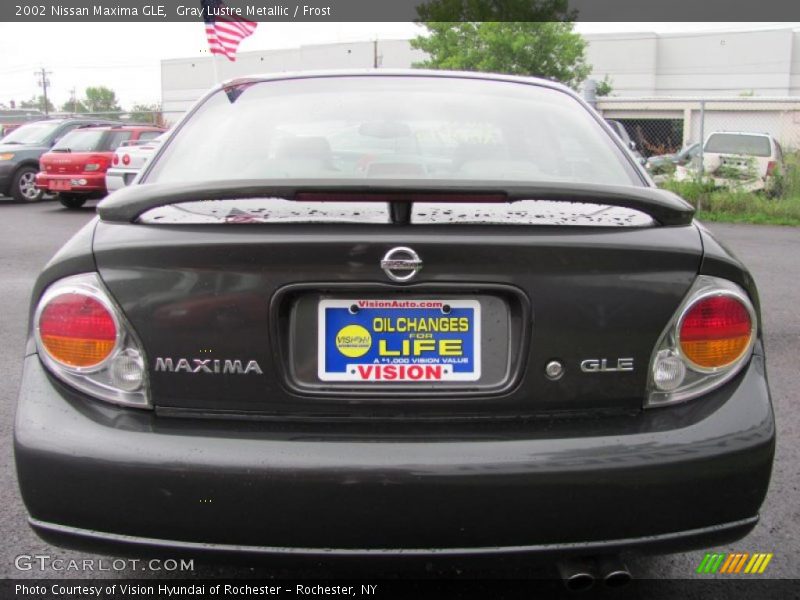 Gray Lustre Metallic / Frost 2002 Nissan Maxima GLE