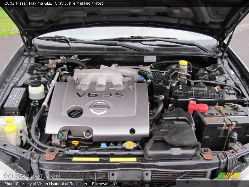 Gray Lustre Metallic / Frost 2002 Nissan Maxima GLE