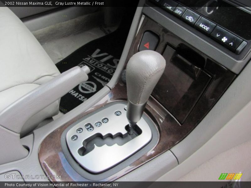 Gray Lustre Metallic / Frost 2002 Nissan Maxima GLE