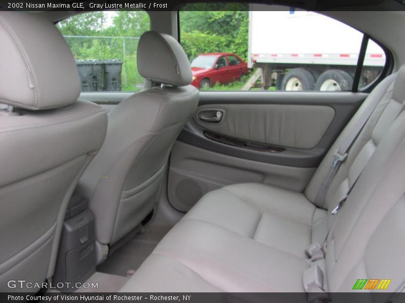 Gray Lustre Metallic / Frost 2002 Nissan Maxima GLE