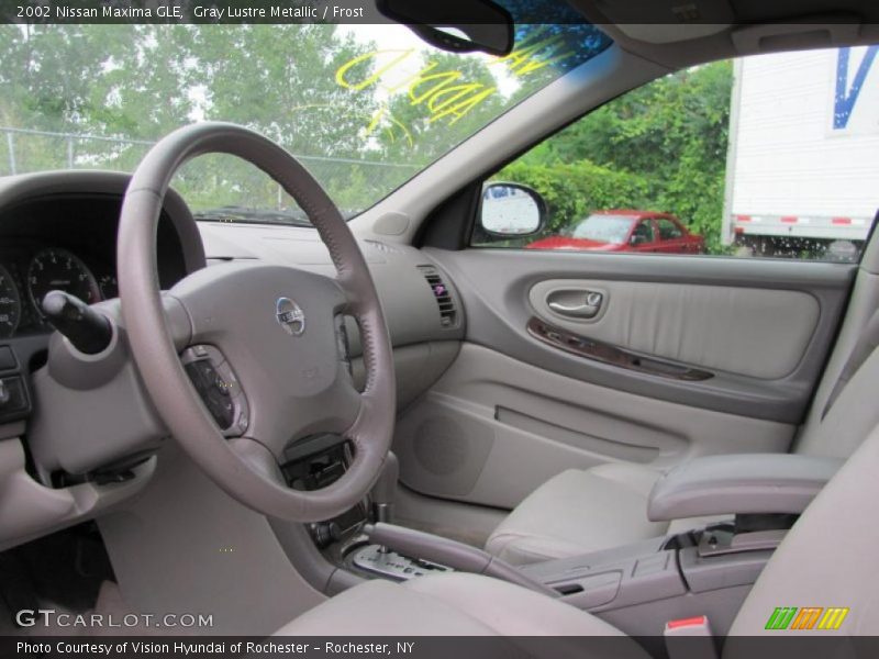 Gray Lustre Metallic / Frost 2002 Nissan Maxima GLE
