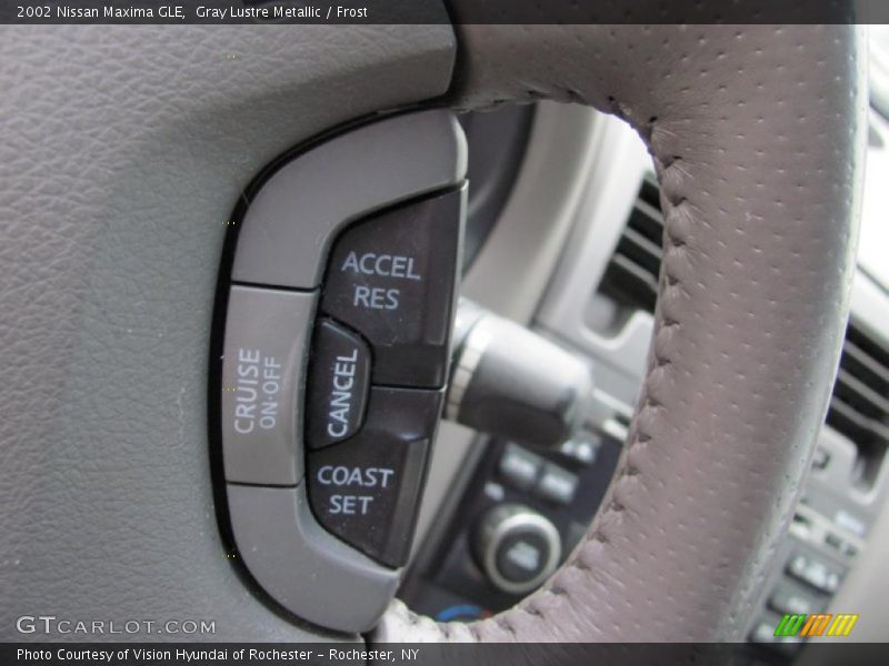 Gray Lustre Metallic / Frost 2002 Nissan Maxima GLE