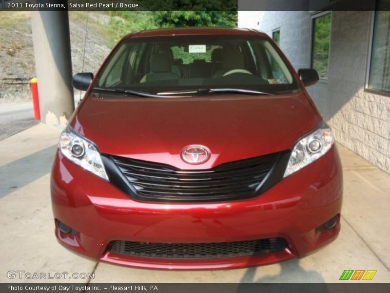 Salsa Red Pearl / Bisque 2011 Toyota Sienna